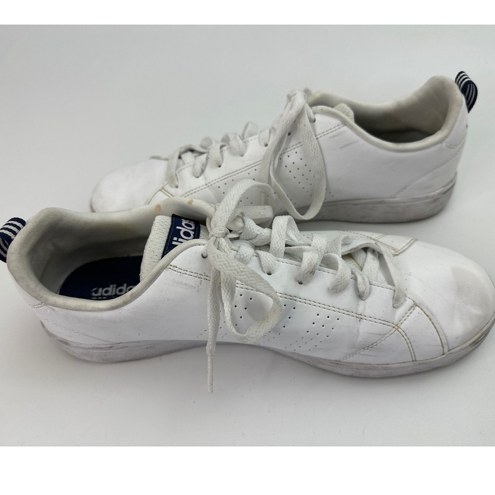 Adidas Neo Comfort Footbed‎ White Sneakers Men's Size 11 Casual Shoes Normcore